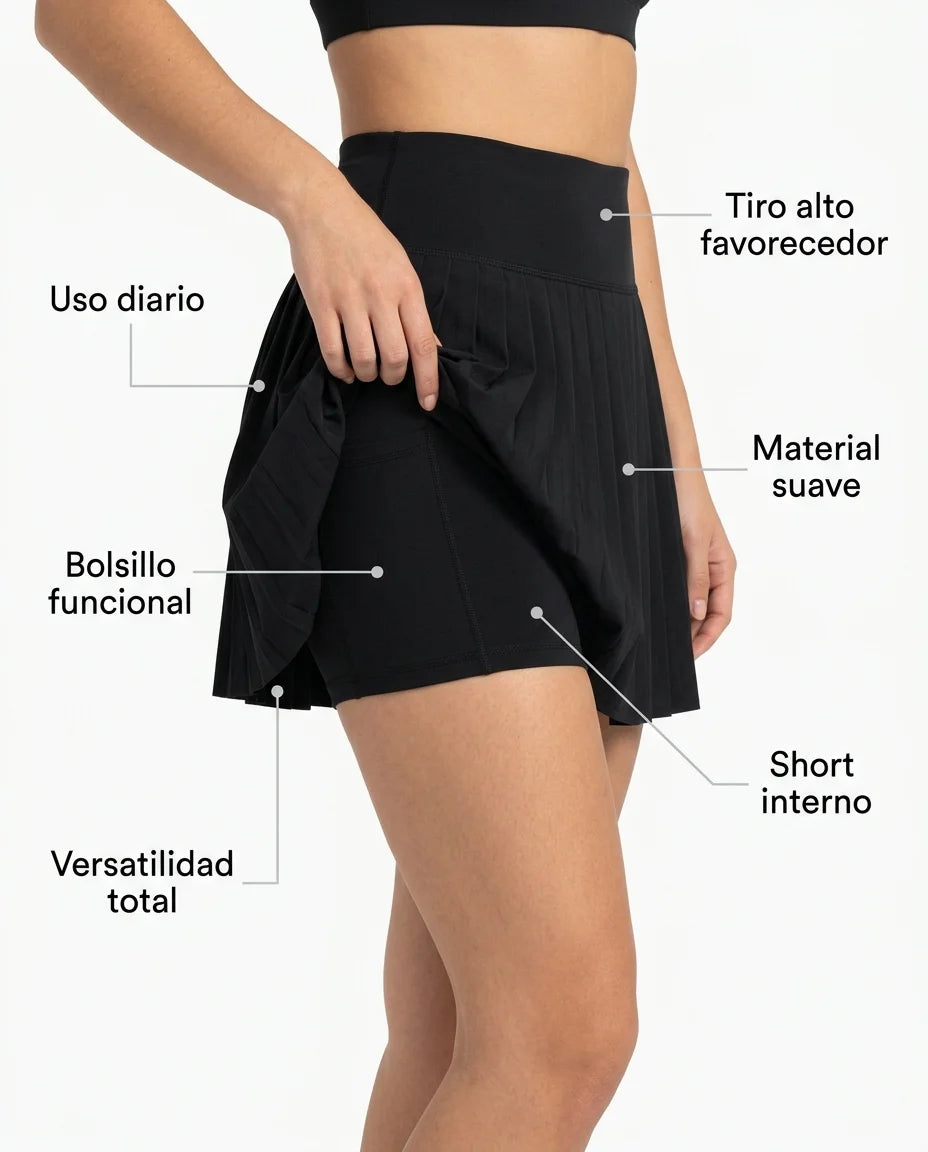 Beneficios principales del set de faldas deportivas