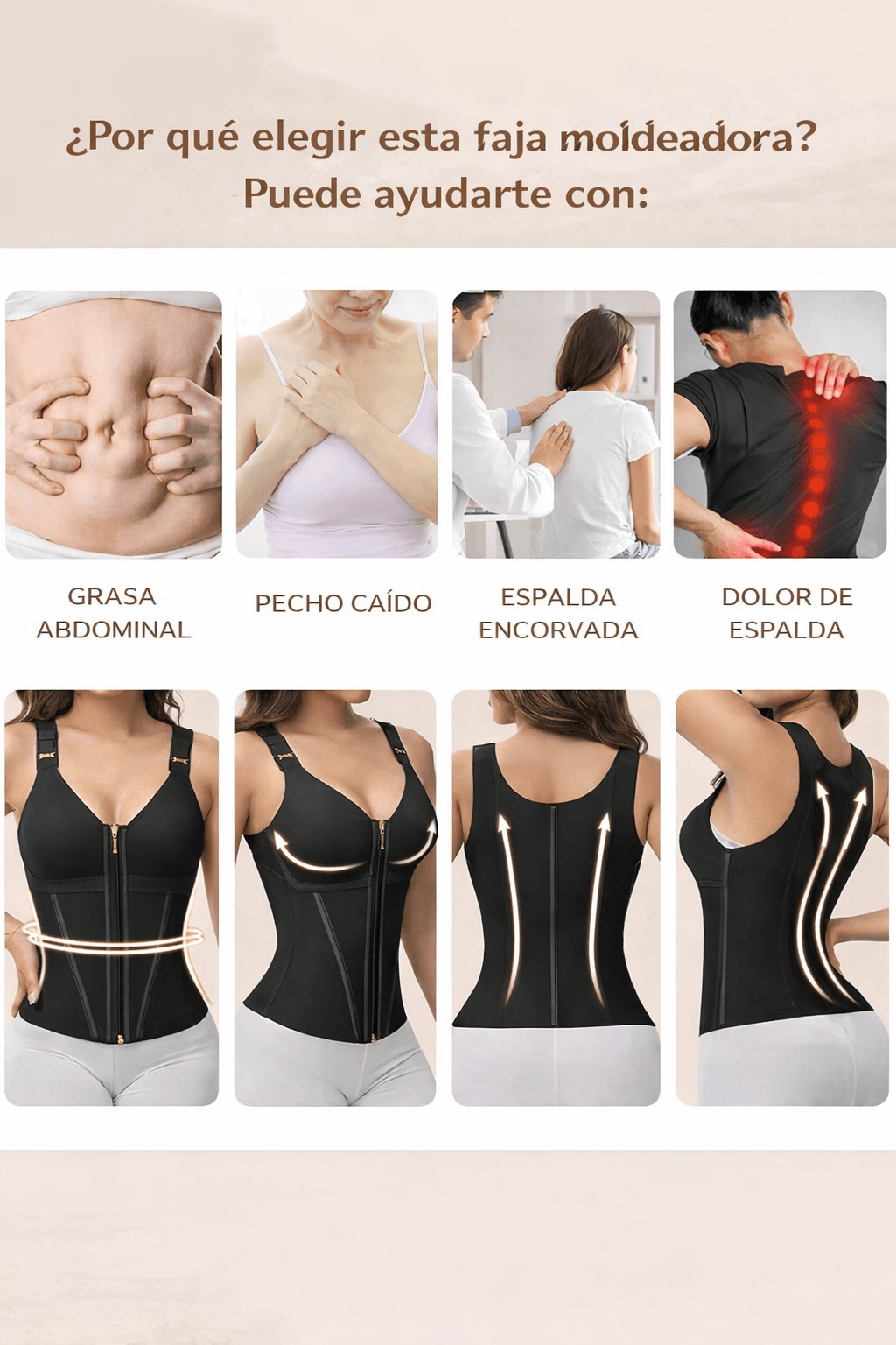 Faja Moldeadora de Abdomen: para uso diario