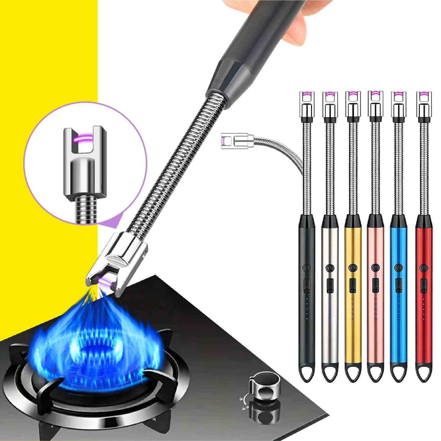 SparkFlame™: Encendedor eléctrico recargable