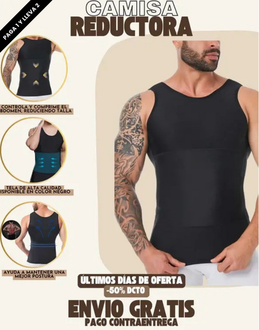 Oferta 2 x 1: Camisilla Reductora