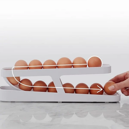 Egg Rack®: Organizador y dispensador de huevos automático