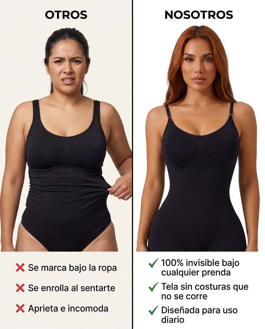 Comparativa OTROS vs NOSOTROS del body faja